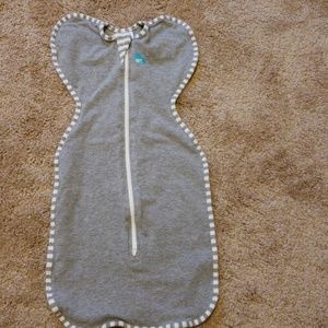 Love to Dream arms up swaddle newborn